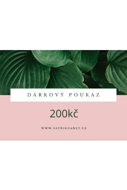 Pink Natural Background Spa Gift Certificate