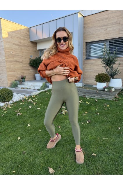 KHAKI LEGÍNY LUXURY
