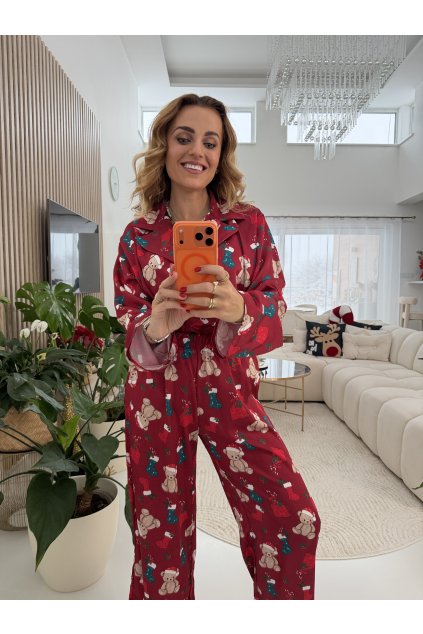 VÁNOČNÍ PYŽAMO GINGERBREAD