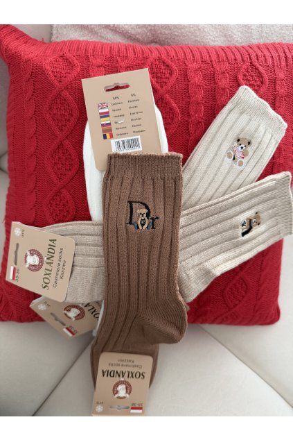 KAŠMÍROVÉ PONOŽKY SOXLANDIA