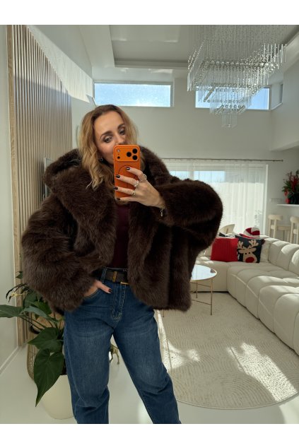 ČOKOLÁDOVÝ KOŽICH ONE DIRECT