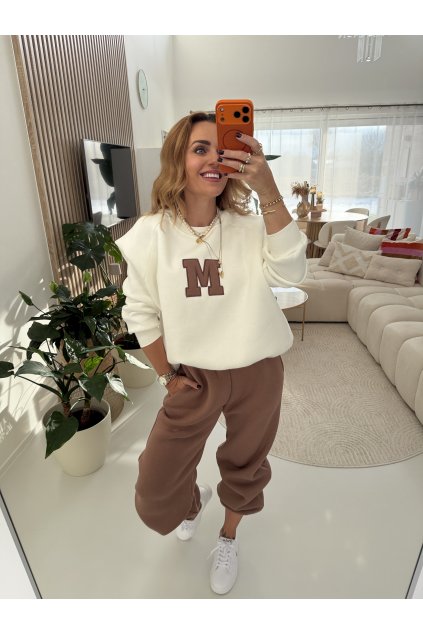 ČOKOLÁDOVÁ ZATEPLENÁ TEPLÁKOVKA MAMA