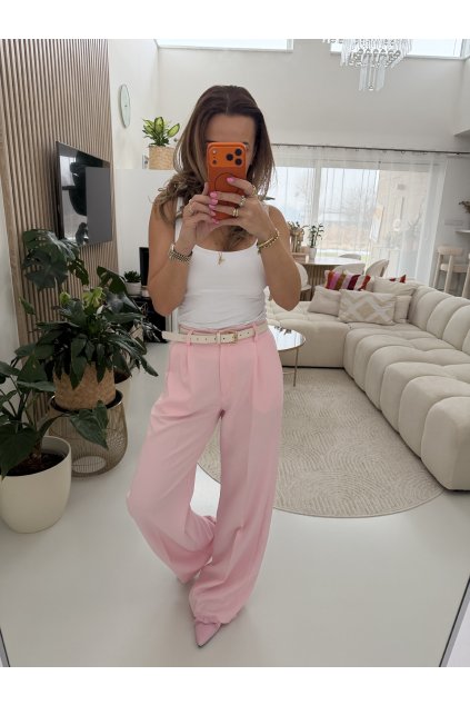 SPOLEČENSKÉ KALHOTY S PUKY EVERYDAY COMFY