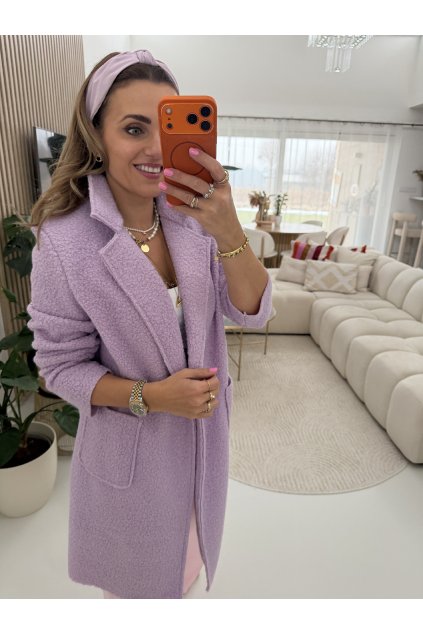 FIALKOVÝ TEDDY KABÁT