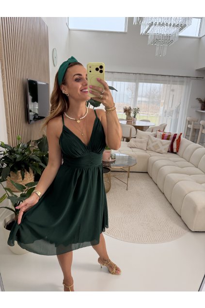 SMARAGDOVÉ ŠATY EMERALD GRACE