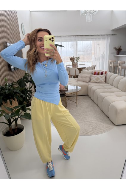 ŽLUTÉ, RŮŽOVÉ A MODRÉ TEPLÁKOVÉ KALHOTY YES!