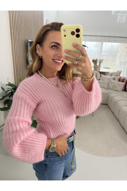 MĚKKOUČKÝ SVETR CAMILLE