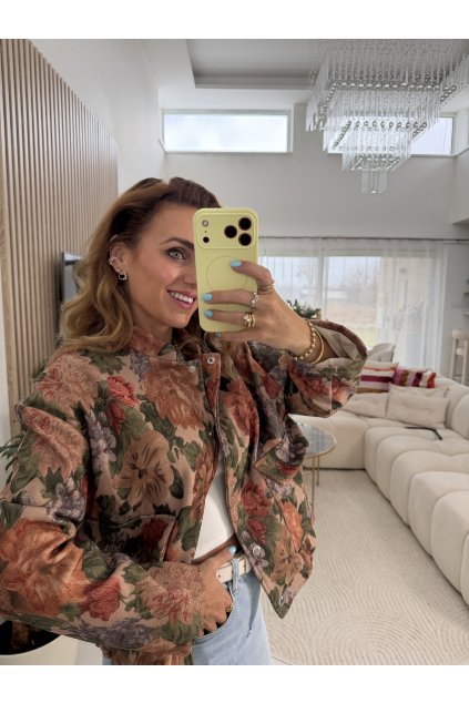 KVĚTOVANÝ BOMBER ROSALIE