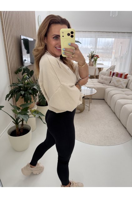 BÉŽOVÁ TEPLÁKOVKA WIND OF CHANGE