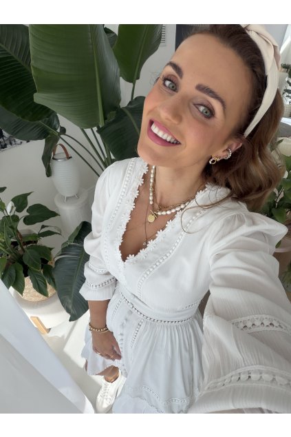 BÍLÉ ŠATY PURE ROMANCE