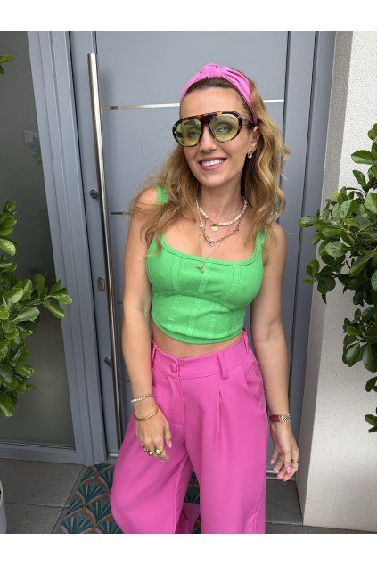 CROP TOP SE ZIPEM ZIP FIT