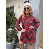 VÁNOČNÍ ŠATY S MAŠLÍ NA ZÁDECH I AM READY FOR CHRISTMAS