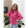 RŮŽOVÝ KRÁTKY KABÁTEK D1
