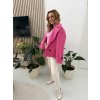 RŮŽOVÝ KRÁTKY KABÁTEK D1