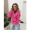 RŮŽOVÝ KRÁTKY KABÁTEK D1