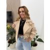 BÉŽOVÝ KOŽENKOVÝ KŘIVÁK SAHARA SOFT COAT