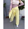 LEHKÉ KALHOTY S VÁZÁNÍM DRAPÉ PANTS