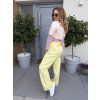LEHKÉ KALHOTY S VÁZÁNÍM DRAPÉ PANTS