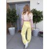 LEHKÉ KALHOTY S VÁZÁNÍM DRAPÉ PANTS