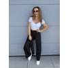 LEHKÉ KALHOTY S VÁZÁNÍM DRAPÉ PANTS