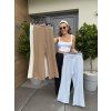 LEHKÉ KALHOTY DO ZVONU FLARE PANTS