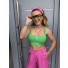 CROP TOP SE ZIPEM ZIP FIT