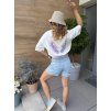CROP TRIKO ANGEL WINGS