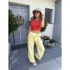 BASIC CROP TOP S KRÁTKÝM RUKÁVEM