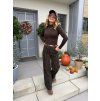 WIDE LEG RIFLE S LEOPARDÍM VZOREM LEO CHIC