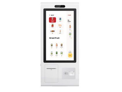 S-Kiosk K8G – samoobslužný kiosek 21,5" s Androidem, čelní pohled