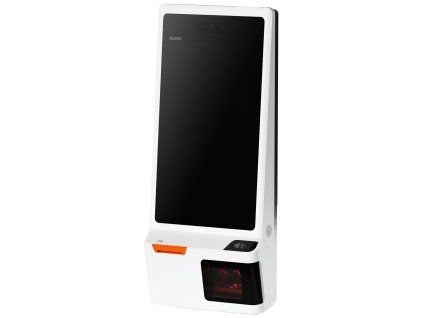 Sunmi K2 24" kiosk with barcode scanner and NFC – front view