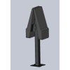 Universal stand with Sunmi K2 kiosk