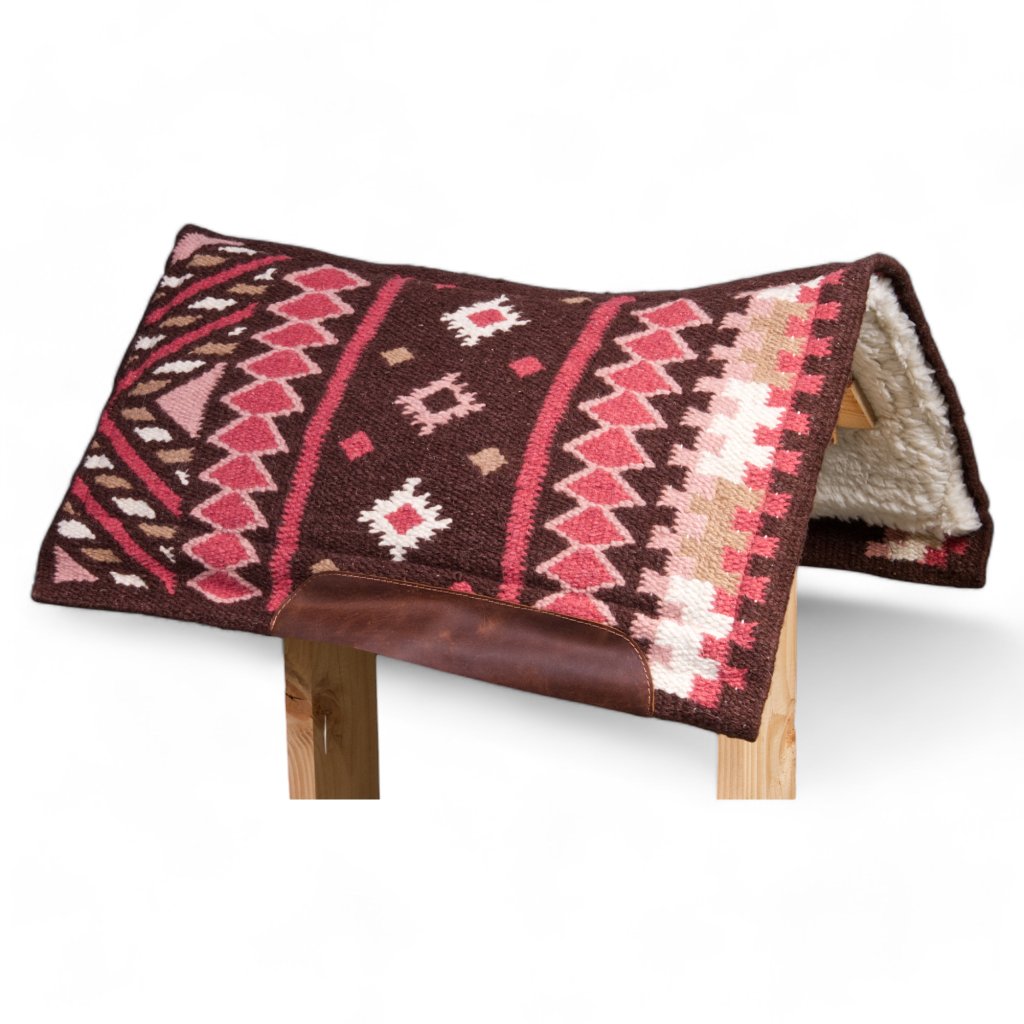 CSF Westernpad Rainbow Kurzpad - SkyBlue Reitpad Für Pferde