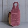 Hornpacktasche quadratisches rotes Palisanderholz