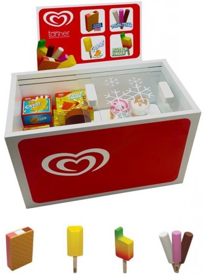 TANNER SHOP hračka pro děti - mrazící box s nanuky