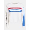 GUESS "Front logo striped print sweater" svetr*