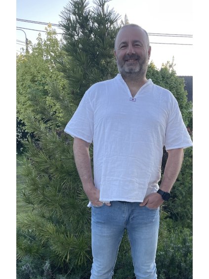 Pánská košile s krátkým rukávem