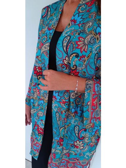 Modré kimono Vandana