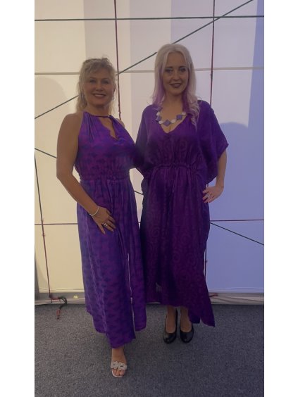 Fialový klenot Indie