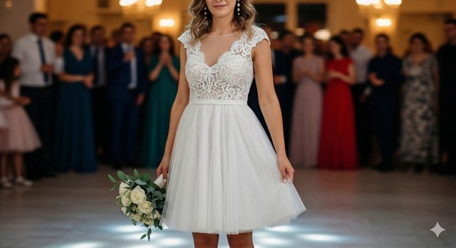 Druhé svatební šaty: Průvodce výběrem šatů na převlečení pro nevěstu