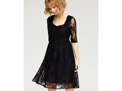 Černá krajková swingová elegance Felicity