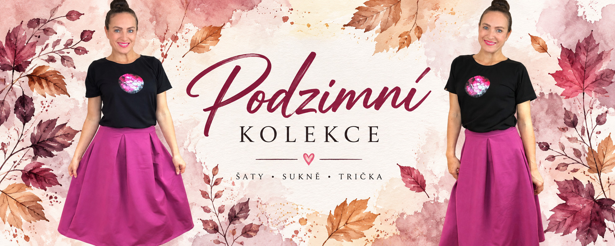 sukne leslie fialova