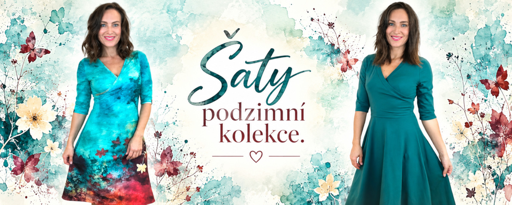šaty podzim