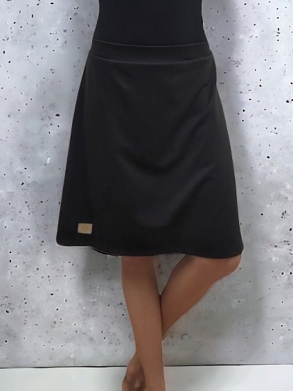 Černá áčková sukně PERRY