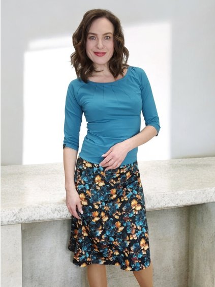 Zimní áčková sukně do pasu – lokální výroba ŠatySukně