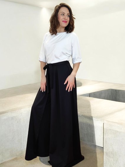 černá kalhotová sukně JERRY