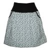 Bavlněná letní sukně, mintová