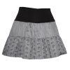 Letní minisukně, šedá