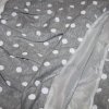 Dívčí/ dámská šedá sukně, puntíkatá
