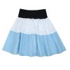 Volánová dětská sukně / dívčí sukně, modrá
